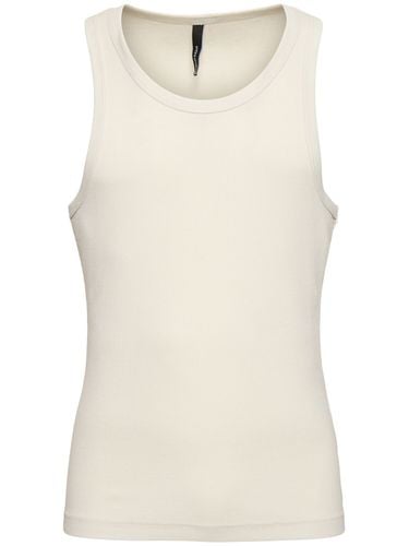 Rib Cotton Tank Top - ENTIRE STUDIOS - Modalova