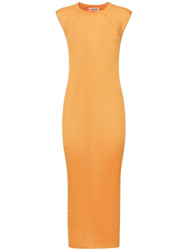 Sleeveless Jersey Midi Dress - JIL SANDER - Modalova