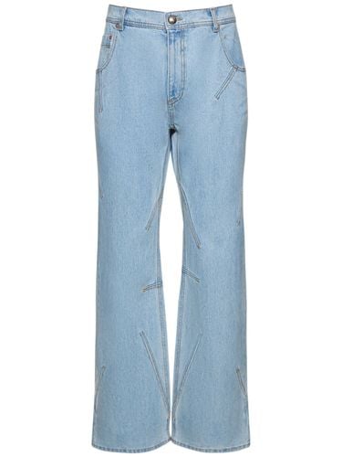 Jeans Tripot In Cotone Spalmato - ANDERSSON BELL - Modalova