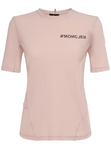 Camiseta De Jersey Techno - MONCLER GRENOBLE - Modalova