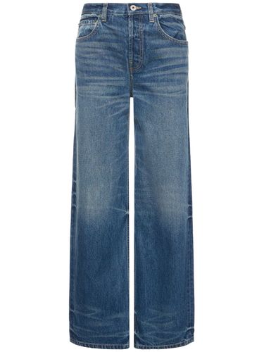 The Remy Cotton Denim Straight Jeans - INTERIOR - Modalova