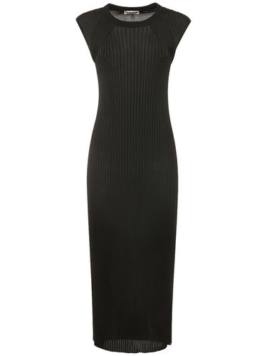 Sleeveless Jersey Midi Dress - JIL SANDER - Modalova