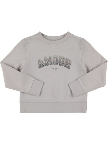 Sudadera De Felpa De Algodón Decorada - ZADIG&VOLTAIRE - Modalova