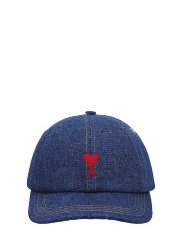 Gorra Con Bordado - AMI PARIS - Modalova