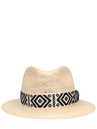 Country Straw Panama Hat - BORSALINO - Modalova