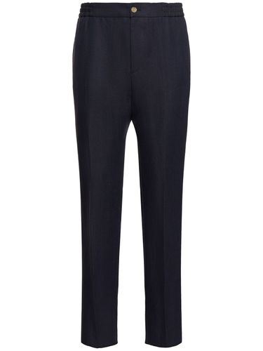 Straight Linen Pants - ETRO - Modalova