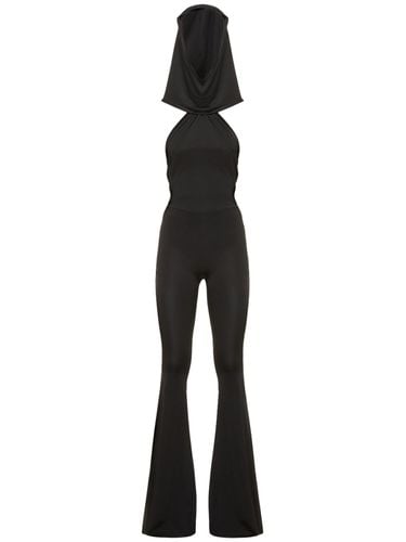 Stretch Jersey Jumpsuit - GIUSEPPE DI MORABITO - Modalova