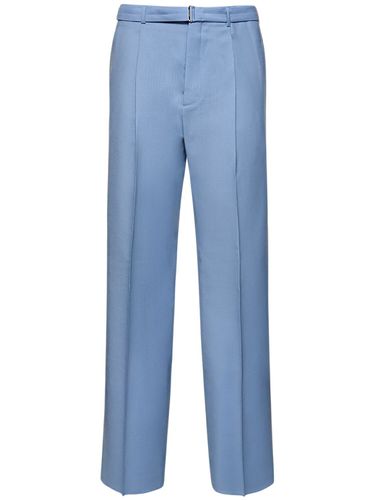 Wide Wool Formal Pants - LANVIN - Modalova