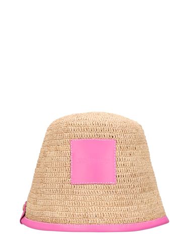 Le Bob Soli Raffia Bucket Hat - JACQUEMUS - Modalova