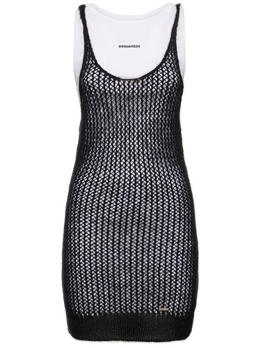 Layered Knit & Jersey Tank Dresses - DSQUARED2 - Modalova