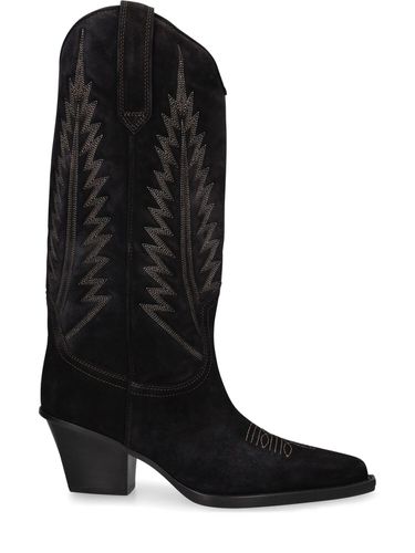 Mm Rosario Suede Tall Boots - PARIS TEXAS - Modalova