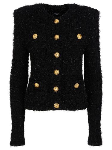 Maze Viscose Blend Tweed Jacket - BALMAIN - Modalova