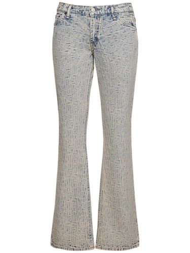 Jeans De Denim Con Cintura Baja - ACNE STUDIOS - Modalova