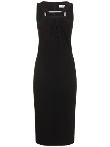 Matte Viscose Jersey Midi Dress - MICHAEL KORS COLLECTION - Modalova