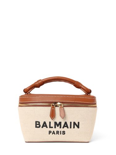 B-army Canvas Vanity Case - BALMAIN - Modalova