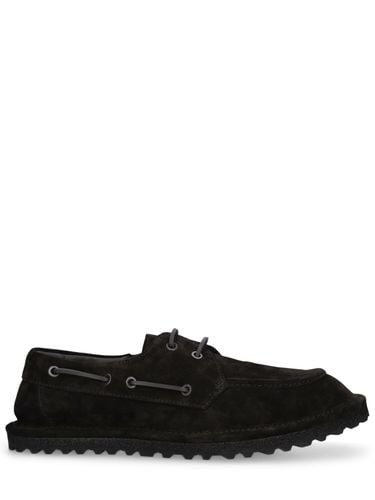 Suede Lace-up Loafers - DRIES VAN NOTEN - Modalova