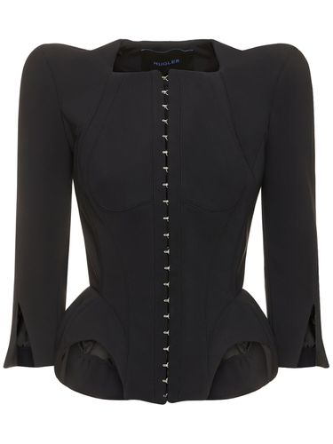 Stretch-techno-jacke „bonded“ - MUGLER - Modalova