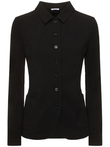 The Blouse Effect Viscose Blend Blazer - WOLFORD - Modalova