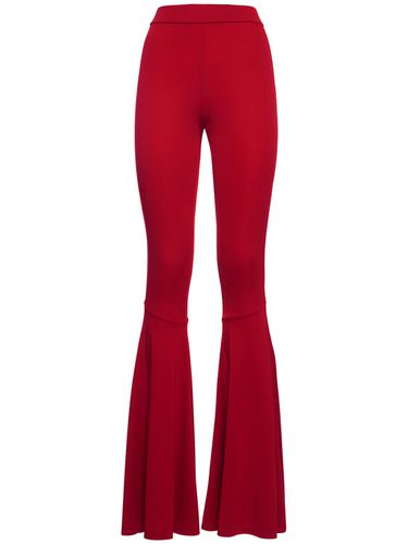 Peggy Maxi Flared Jersey Pants - THE ANDAMANE - Modalova