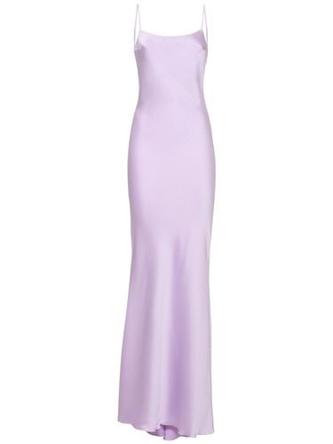 Ninfea Tech Crepe Satin Maxi Slip Dress - THE ANDAMANE - Modalova