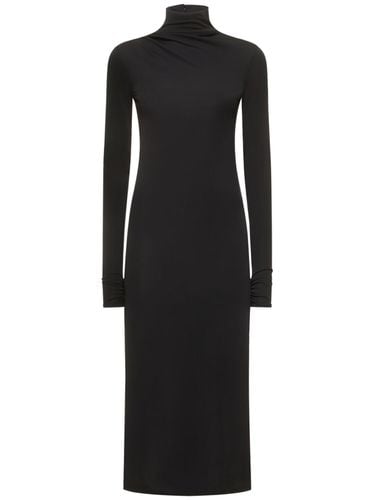 Parker Stretch Jersey Midi Dress - THE ANDAMANE - Modalova