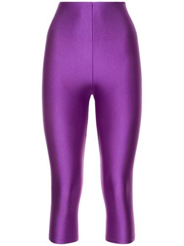 Holly Shiny Lycra 3/4 Leggings - THE ANDAMANE - Modalova