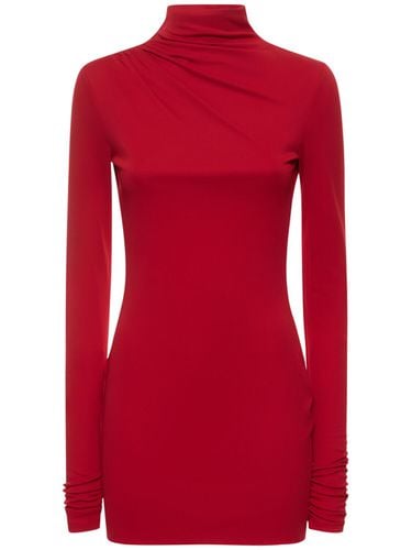 Parker Stretch Jersey Cutout Mini Dress - THE ANDAMANE - Modalova