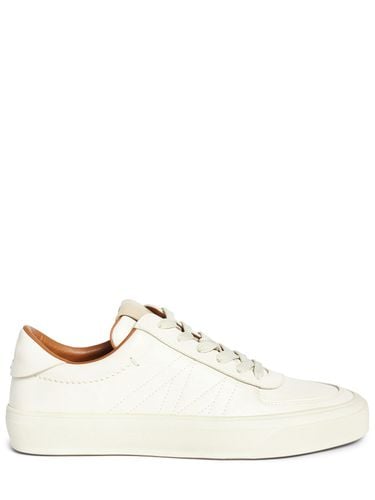 Monclub Leather Sneakers - MONCLER - Modalova