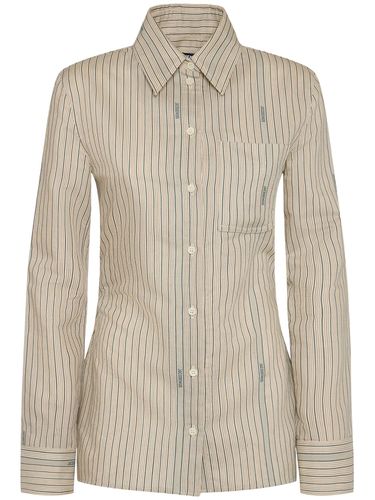 La Chemise De Costume Striped Silk Shirt - JACQUEMUS - Modalova