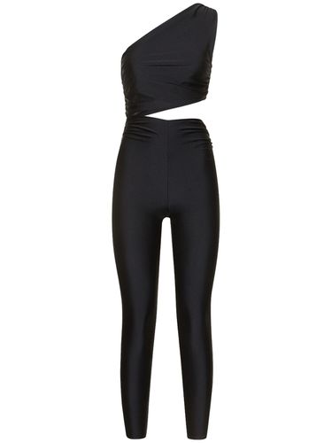 Ein-schulter-jumpsuit Aus Lycra „poppy“ - THE ANDAMANE - Modalova