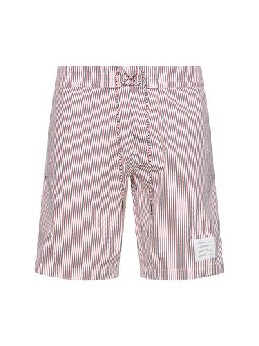 Seersucker Swim Shorts - THOM BROWNE - Modalova