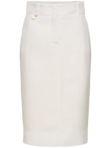 La Jupe Midi Bari Viscose Midi Skirt - JACQUEMUS - Modalova