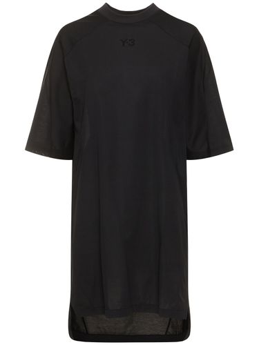 Rust Dye T-shirt Dress - Y-3 - Modalova