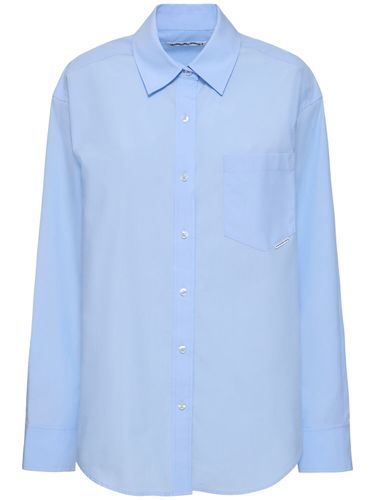 Boyfriend Cotton Shirt - ALEXANDER WANG - Modalova