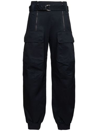 Cotton Cargo Pants - FERRARI - Modalova