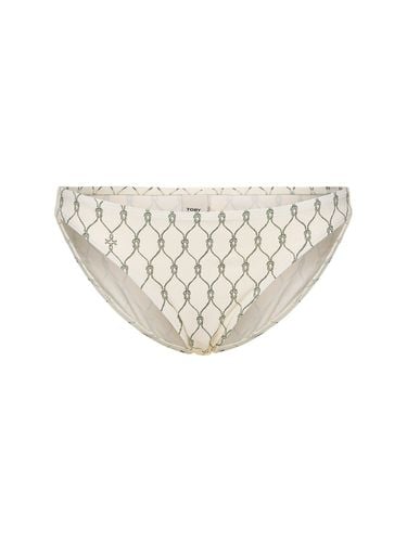 Printed Bikini Bottoms - TORY BURCH - Modalova