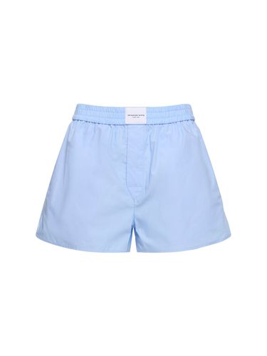 Classic Cotton Boxer Shorts - ALEXANDER WANG - Modalova