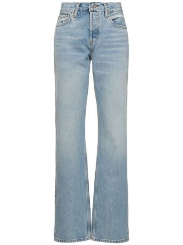 Easy Straight Cotton Denim Jeans - RE/DONE - Modalova