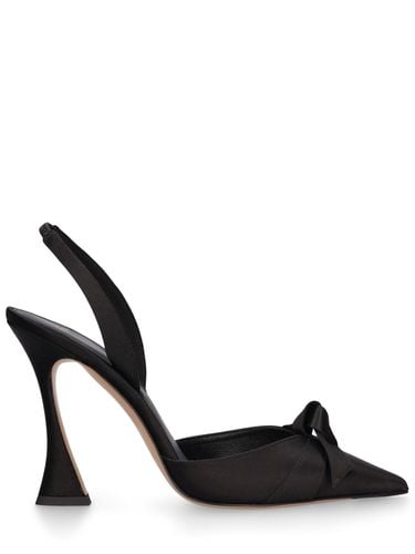 Mm Clarita Bell Satin Slingback Pumps - ALEXANDRE BIRMAN - Modalova