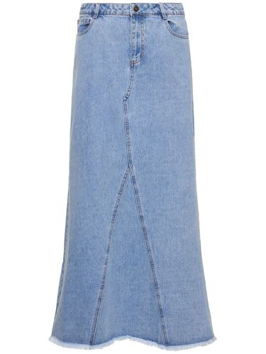 Miles Patchwork Denim Maxi Skirt - DESIGNERS REMIX - Modalova