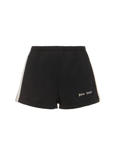 Classic Logo Nylon Track Shorts - PALM ANGELS - Modalova