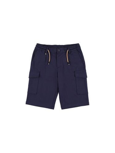 Cargo-shorts Aus Baumwollpiqué - BOSS - Modalova