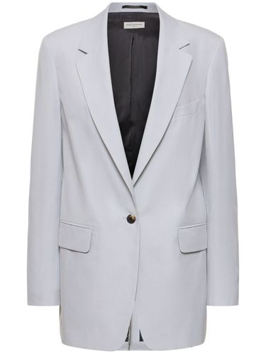 Cotton Gabardine Jacket - DRIES VAN NOTEN - Modalova