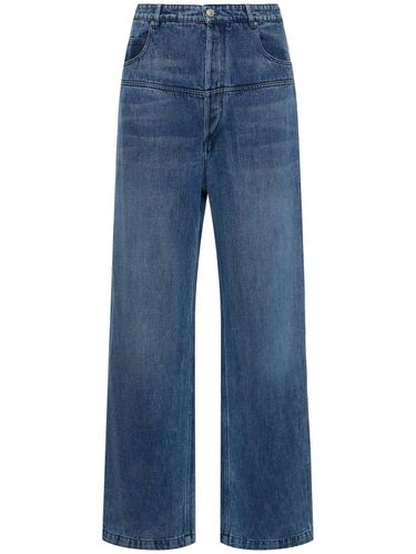 Teren Fluid Lyocell & Cotton Wide Jeans - MARANT - Modalova