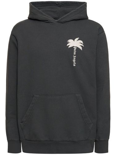 The Palm Cotton Hoodie - PALM ANGELS - Modalova