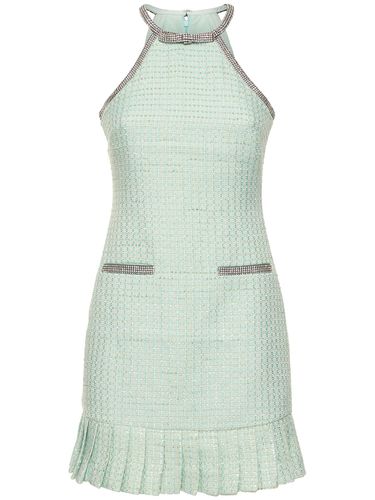 Bouclé Mini Dress - SELF-PORTRAIT - Modalova