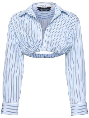 Camicia La Chemise Bahia Courte In Cotone - JACQUEMUS - Modalova