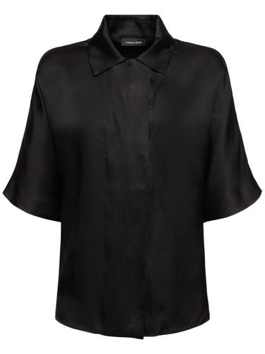 Julia Silk Blend Shirt - ANINE BING - Modalova