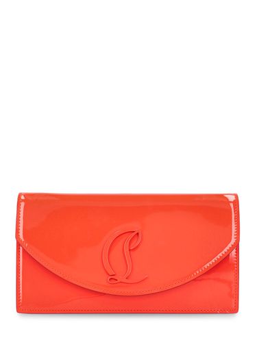 Clutch Pequeño Loubi54 De Charol - CHRISTIAN LOUBOUTIN - Modalova