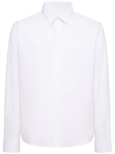 Classic Cotton Poplin Shirt - AMI PARIS - Modalova